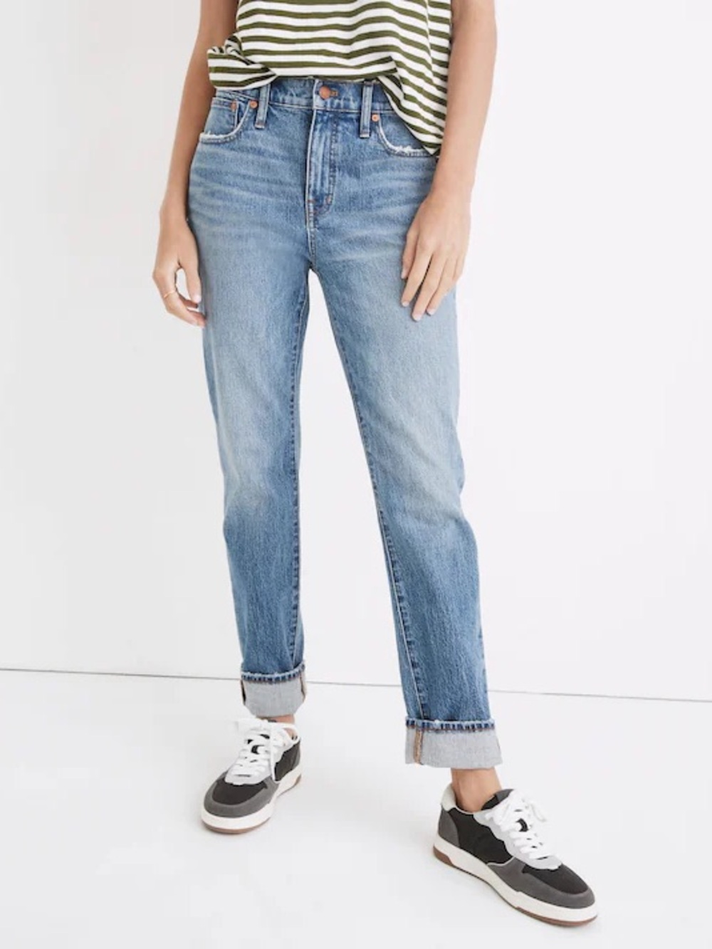 EUC Madewell Tomboy Straight Jeans in Wright Wash Comfort Stretch